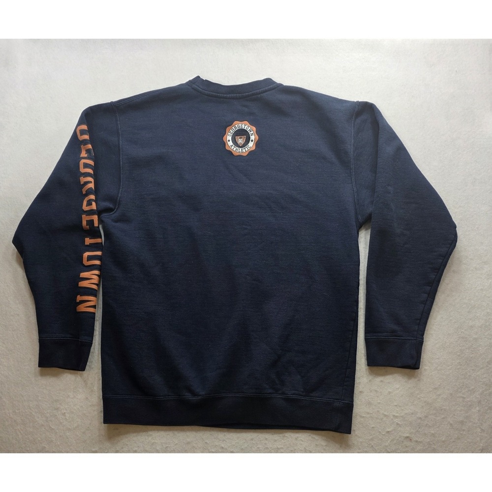 Obsessive Love Georgetown Athletic Women's Blue Heavy Sweatshirt. Size M - Picture 3 of 7